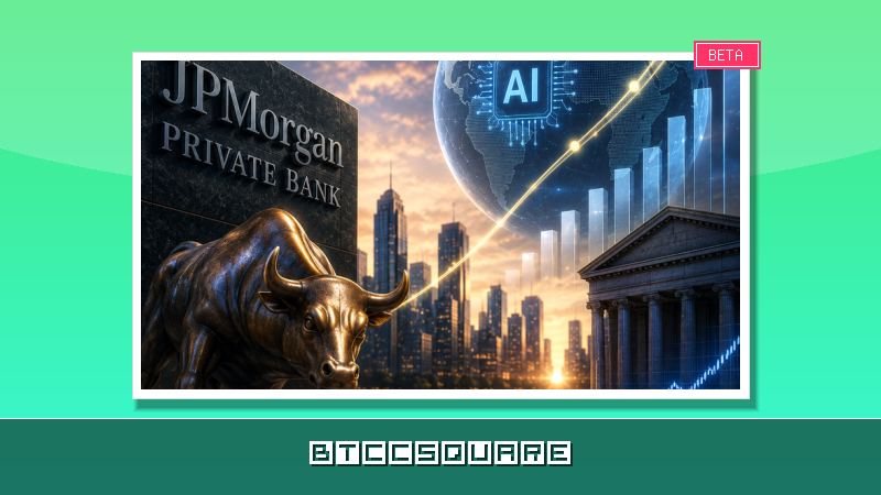JP모건, 사상 최대 실적·AI 투자 효과에 ’급등’...S&P 2027년 8,200선 전망