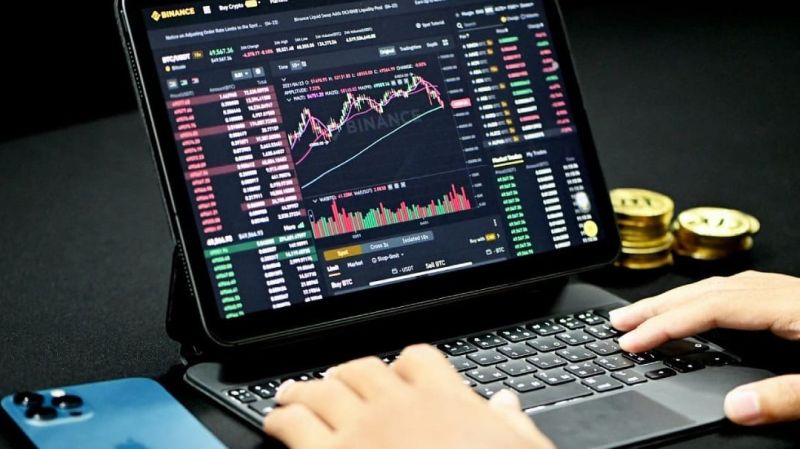 Bitcoin trader analiz ekranı