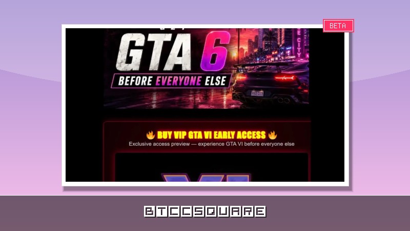 Фейковые сайты с «ранним доступом» к GTA 6 обманывают геймеров: мошенники крадут крипту перед стартом предзаказов