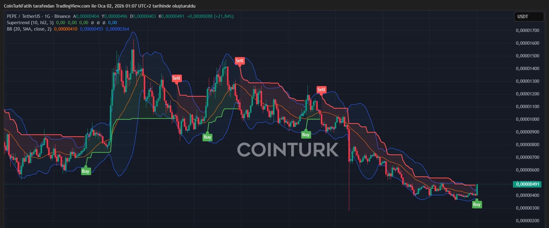 PEPE Coin Teknik Analiz