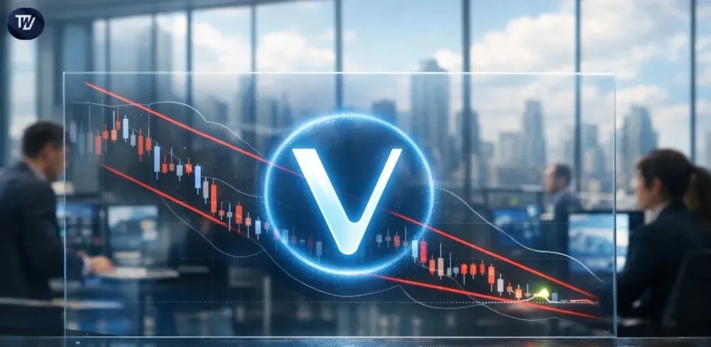 VeChain (VET): Нисходящий канал указывает на возможный пробой к $0,16