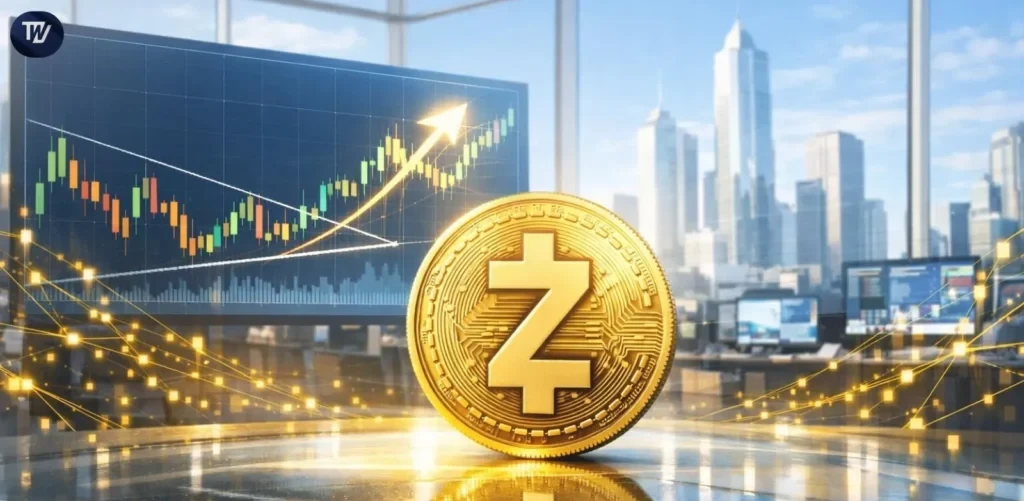Цена Zcash (ZEC) нацелена на пробой уровня $440 на фоне усиления бычьего импульса