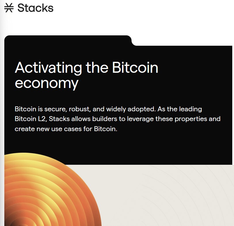 Stacks promove ecossistema Bitcoin com solução Layer-2