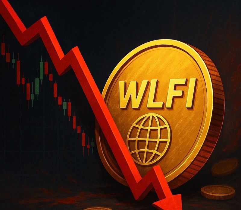 트럼프 WLFI, 대규모 언락 경고에 ’가격 방어 끝’...투자자들 패닉 상태