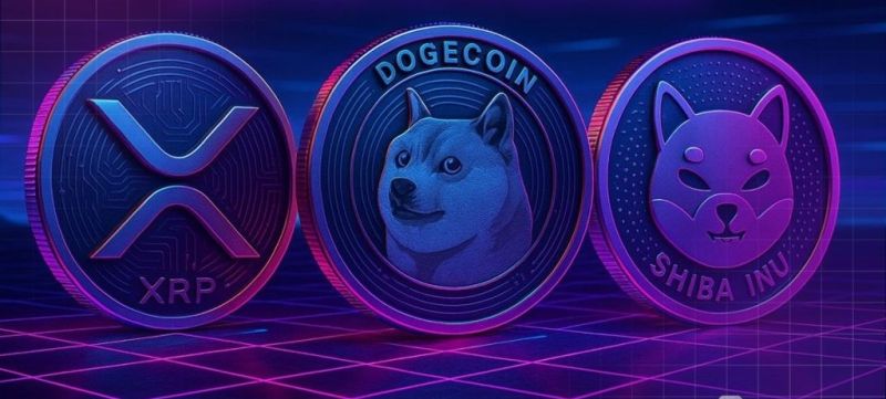XRP, Shiba Inu ve Dogecoin fiyat tahmin grafiği