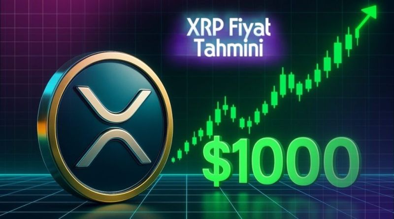 XRP fiyat grafiği ve 1000 dolar hedefi