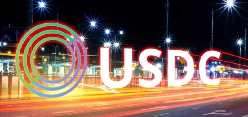 USDC価格チャート