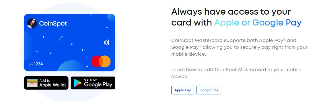 Cartão CoinSpot Mastercard