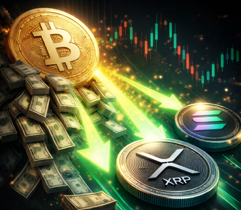 월가 자금, 비트코인·이더리움서 솔라나·XRP로 대규모 이동...알트코인 시즌 본격화 시작됐나?
